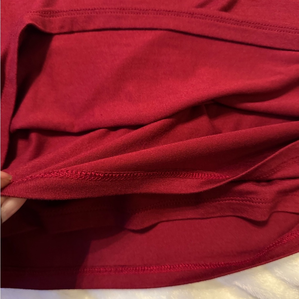 Bar III Burgundy Sleeveless Dress - Picture 10 of 11